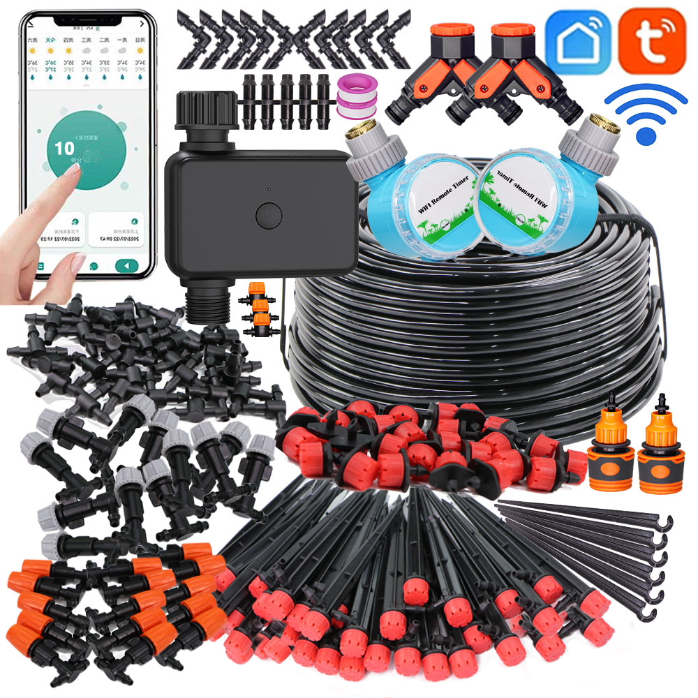Smart Garden Iot - Smart Garden Watering System, conta-gotas ajustável,