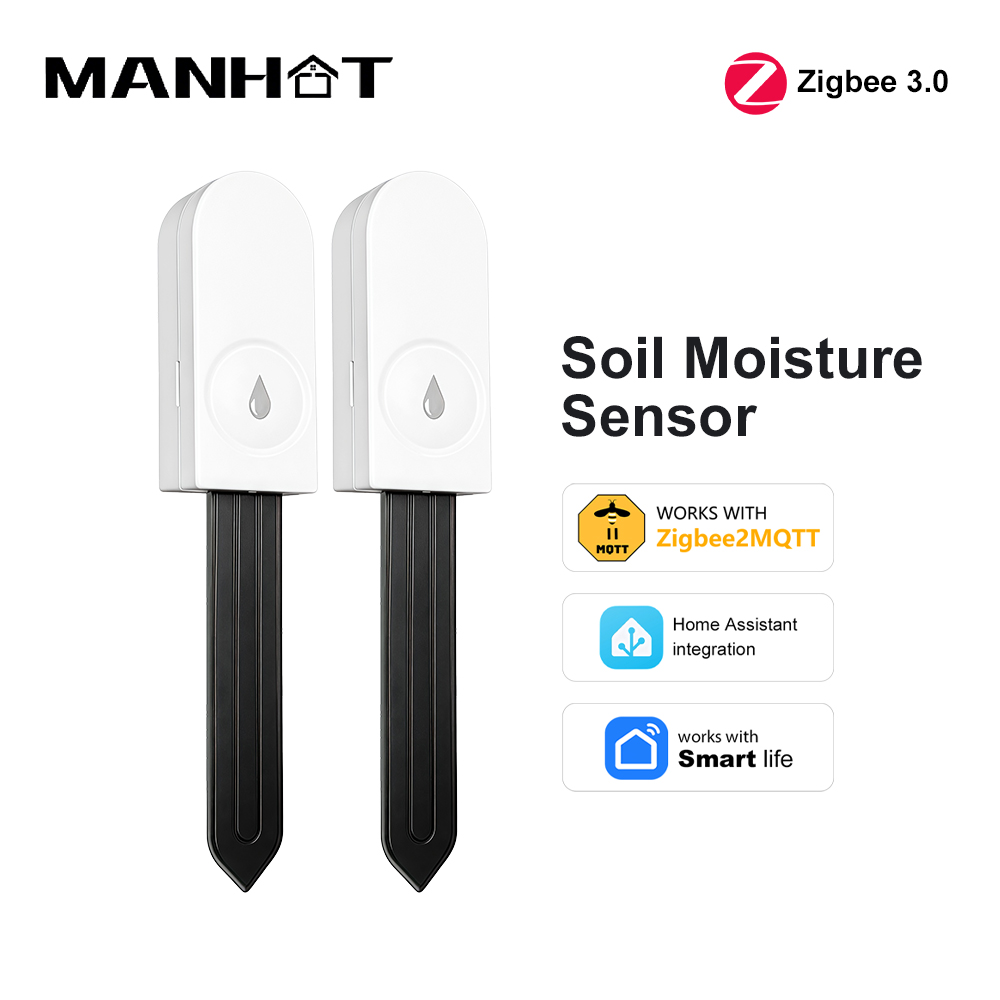 Smart Garden At Home - Sensor de Umidade do Solo Zigbee