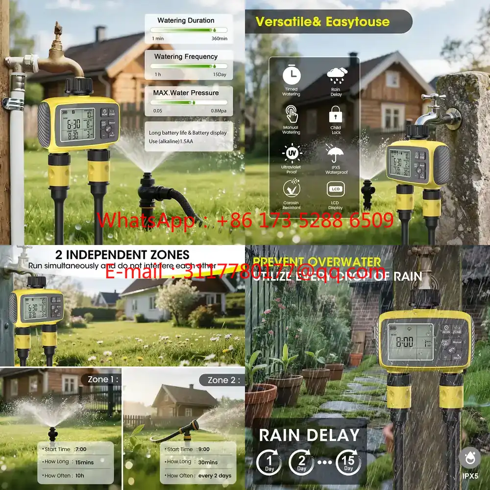Smart Garden Zone - WAP01 Temporizador de Irrigação para Jardim