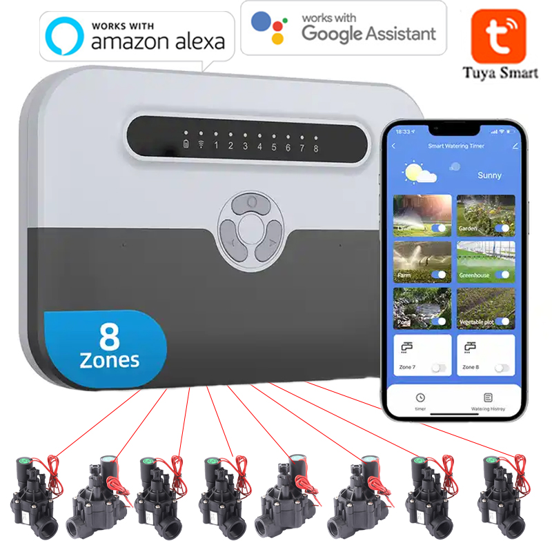 Smart Garden At Home - Controlador de Irrigação Inteligente WiFi de