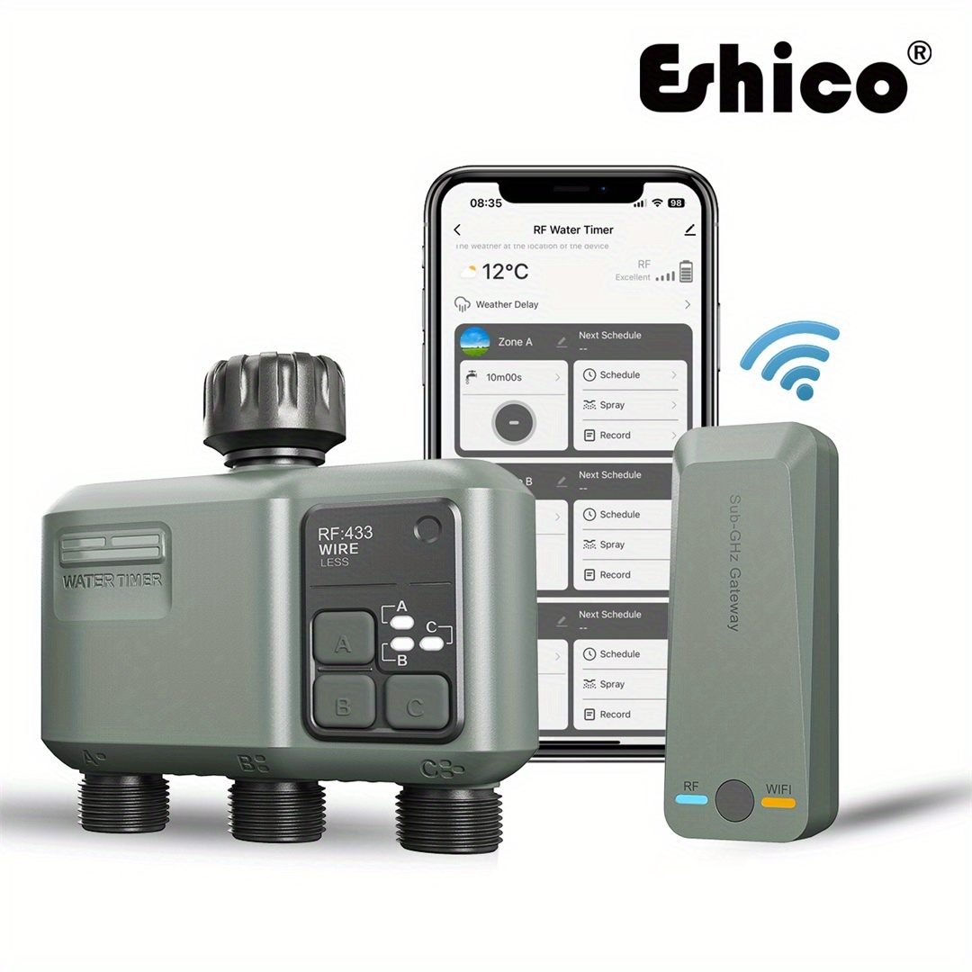 Smart Garden Zone - Temporizador de sprinkler Eshico Smart: sistema