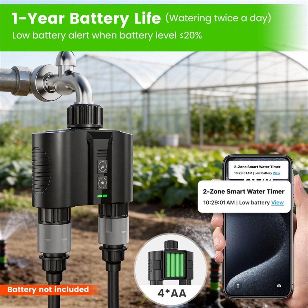 Smart Garden - Y17A 1 Conjunto de Temporizador de