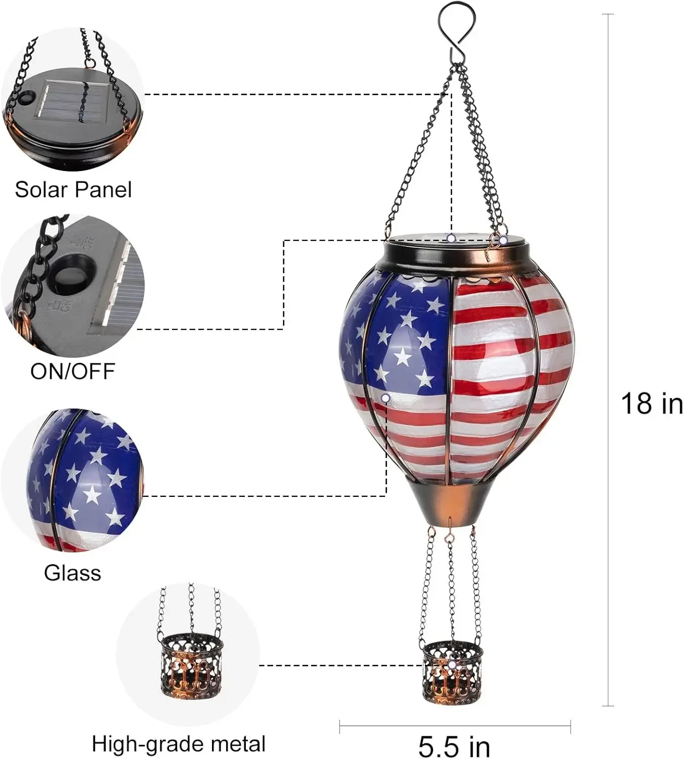 Balão de ar quente lanterna so - Smart Garden Balloon avaliação e preço
