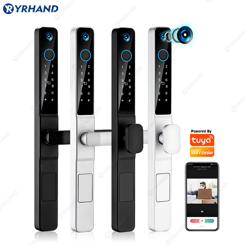 Yrhand ip66 keyless olho de ga - Smart Garden Gate Lock avaliação e preço