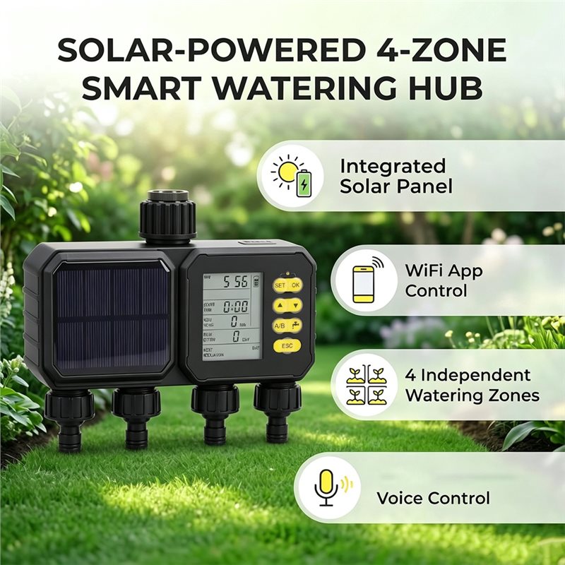 Temporizador de irrigação Wi-F - Smart Garden Zone avaliação e preço