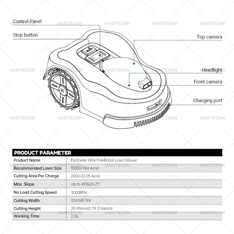 2024 mais novo mini cortador d - Smart Garden Robot avaliação e preço