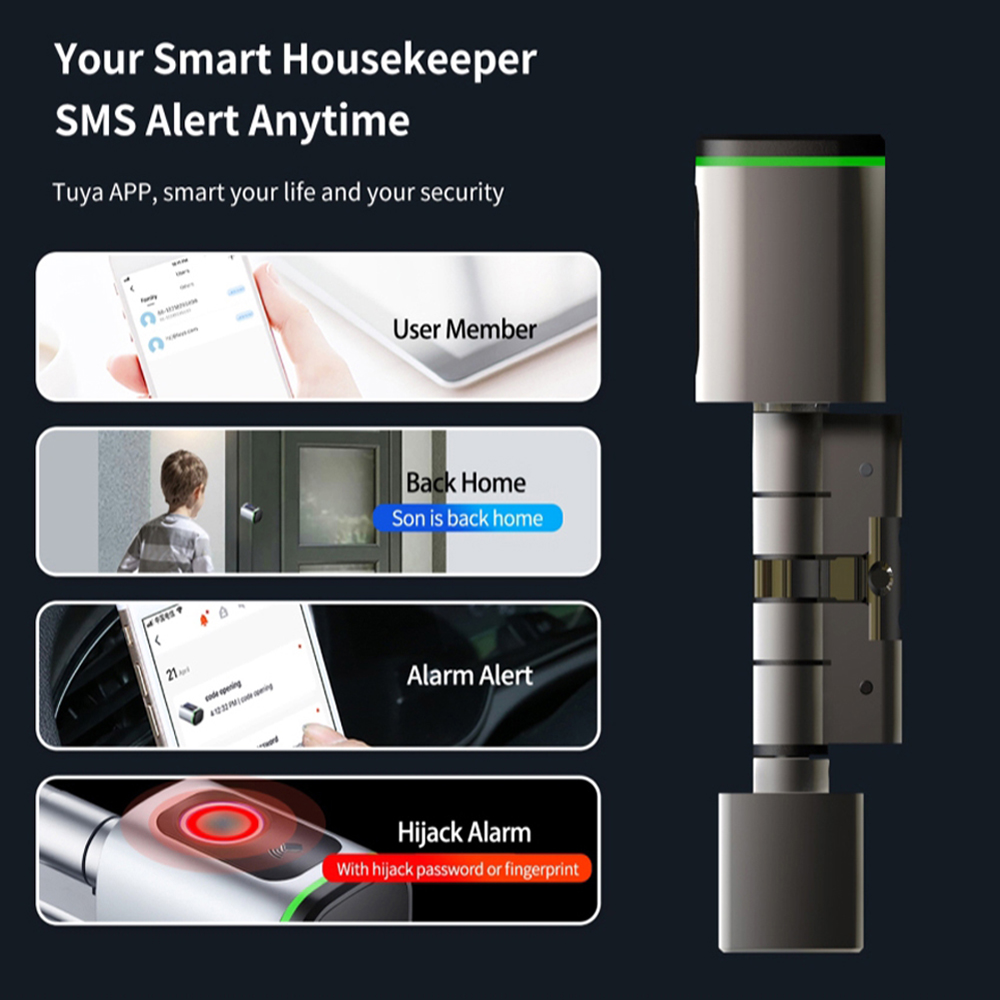 Zemismart ble fechadura eletrô - Smart Garden Gate Lock avaliação e preço