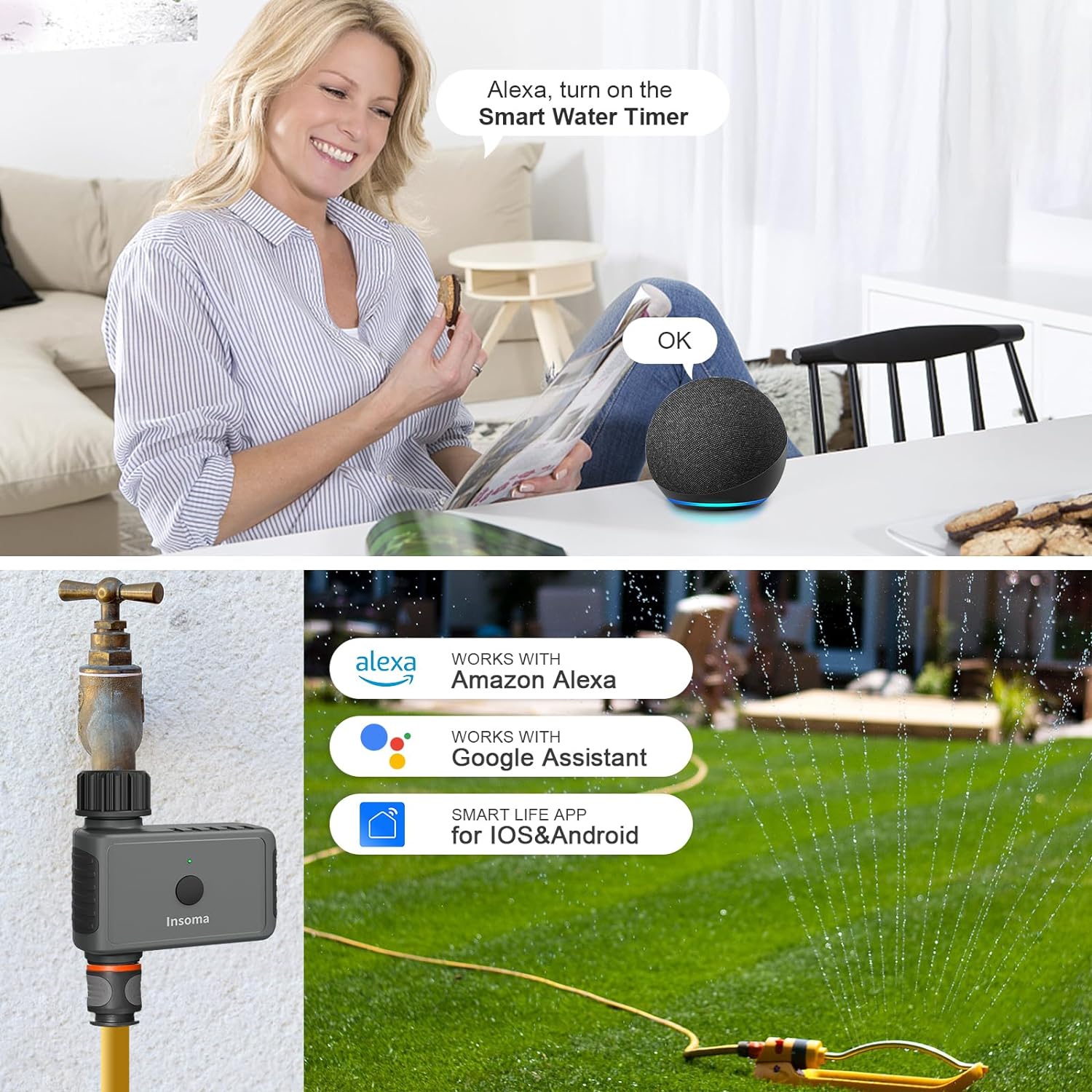 Insoma wi fi automático polvil - Smart Garden Iot avaliação e preço