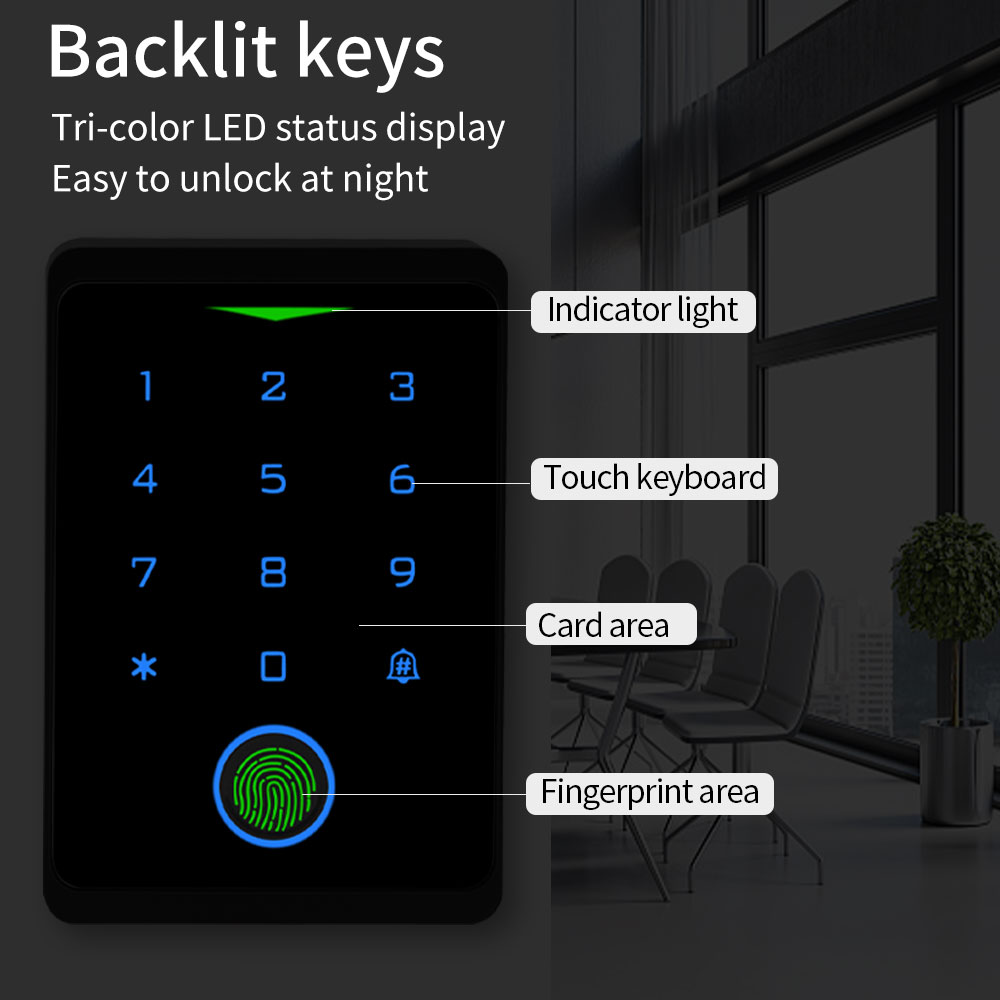Tuya wifi kits de controle ace - Smart Garden Gate Lock avaliação e preço