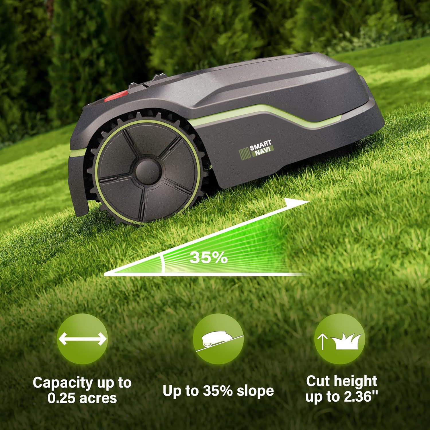 Cortador de Grama Robótico Int - Smart Garden Robot avaliação e preço