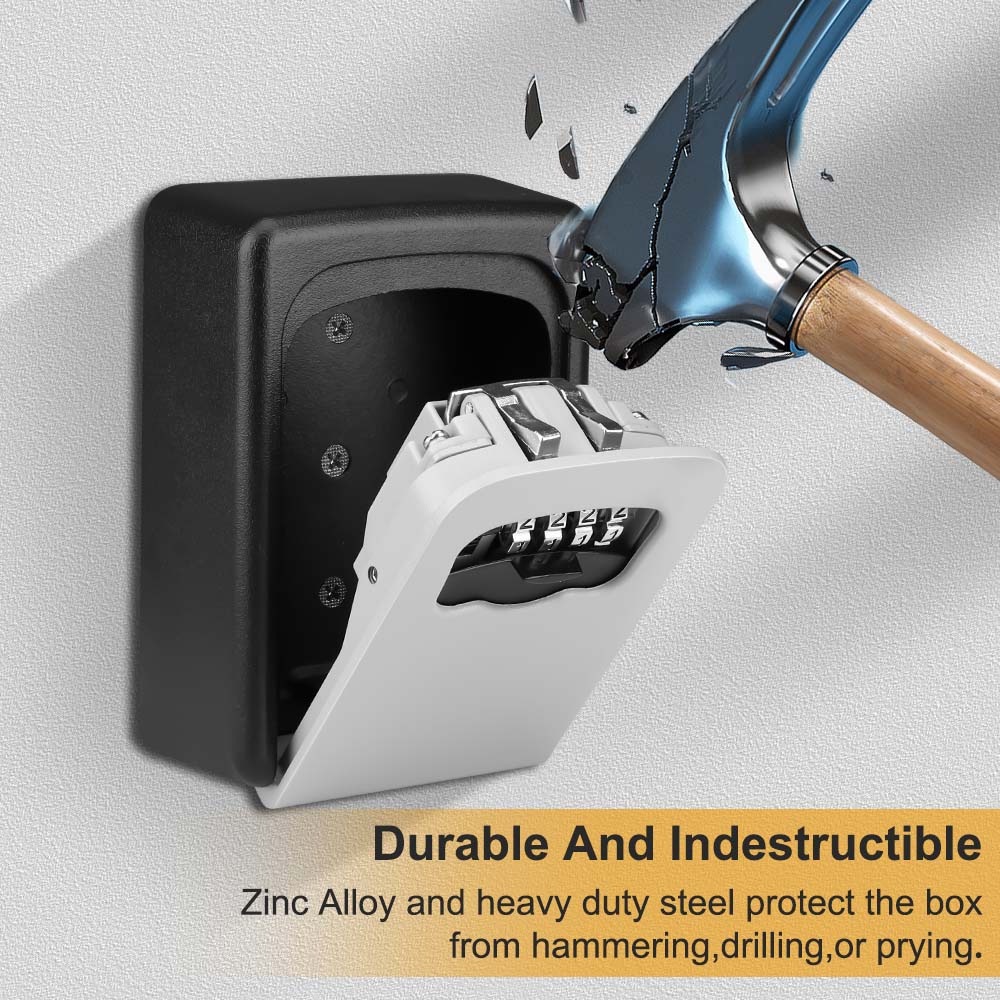 Senha Lock Storage Box, Materi - Smart Garden Gate Lock avaliação e preço